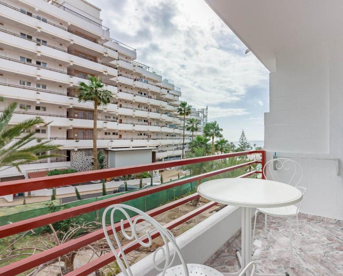 Tenerife Olympia Apart Hotel-Playa De Las Americas. Balcony, Sea View & Pool Exterior photo